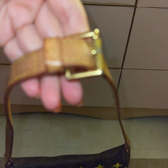 Louis Vuitton musette salsa hand painted with swarovski crystals one of a kind - Picture 9 of 17